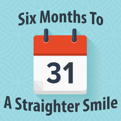 Six months to a straighter smile
